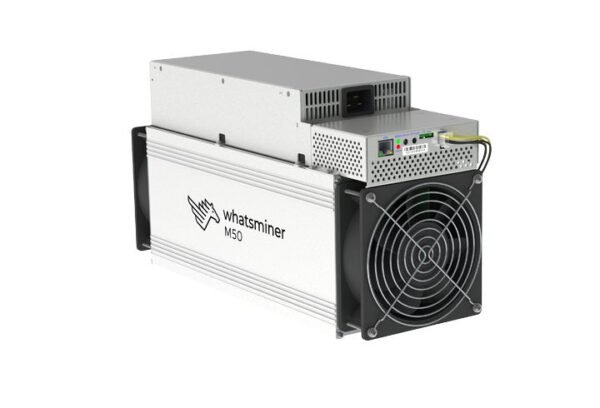 MicroBT Whatsminer M50 Bitcoin Miner (114-118 TH/s)